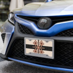 Connection Vanity License Plate by Wayuką́