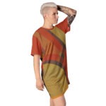 Dissolution T-shirt Dress by Wayuką́
