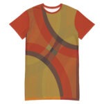 Dissolution T-shirt Dress by Wayuką́