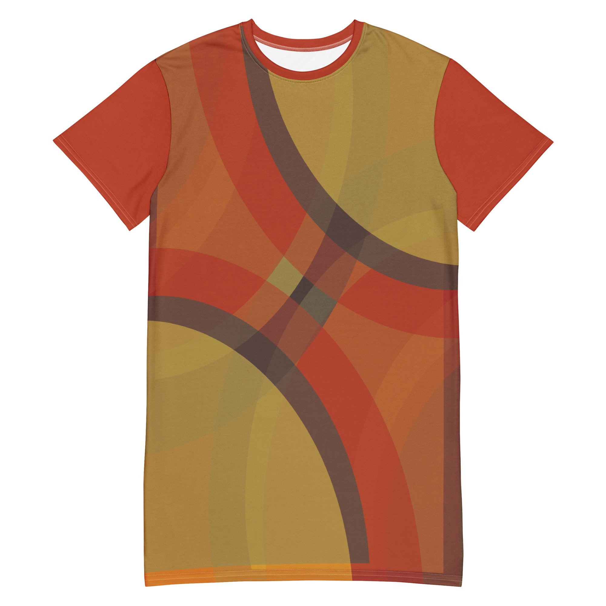 Dissolution T-shirt Dress by Wayuką́