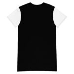 Eastern Woodlands Indians We're Still Here Black T-shirt Dress by Wayuką́