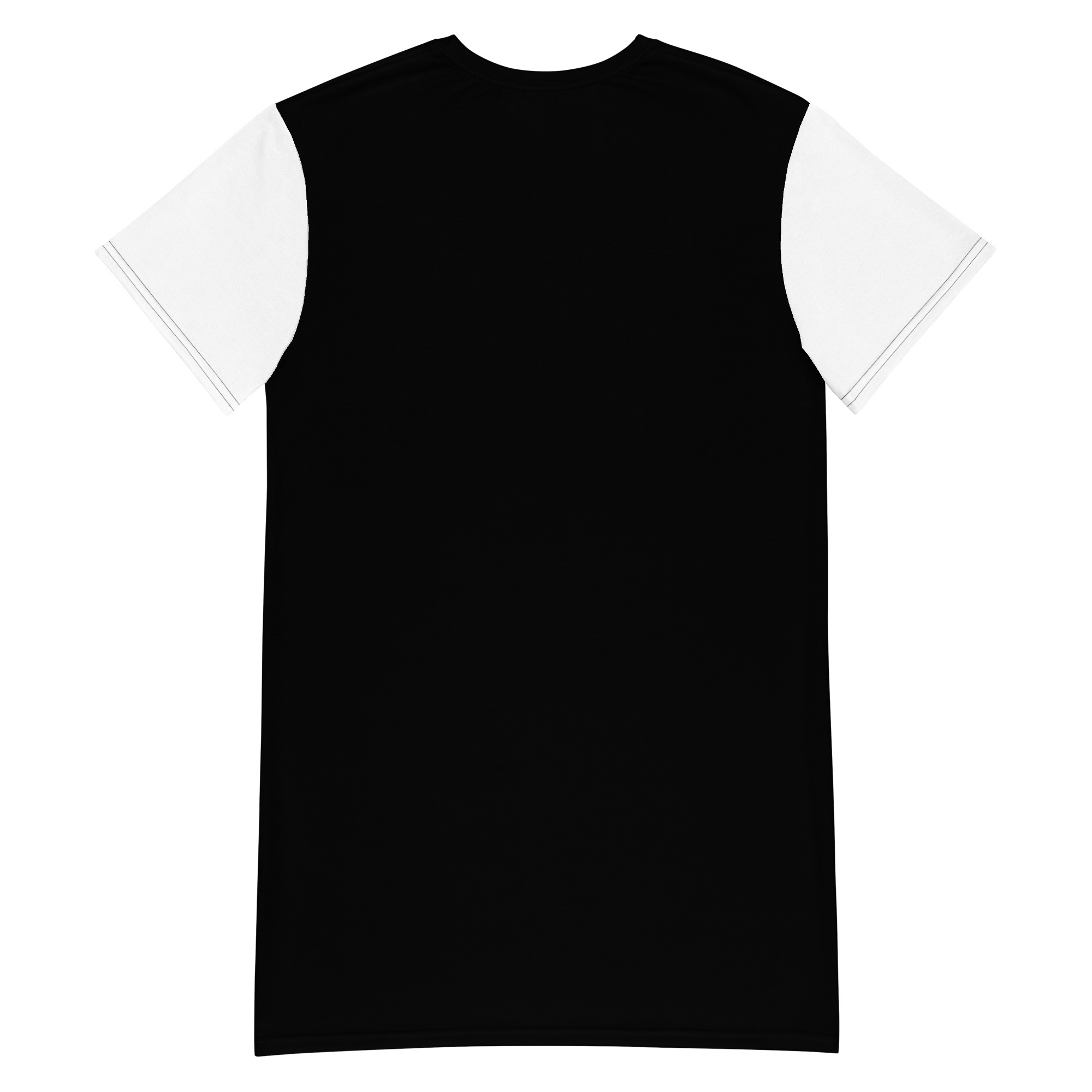 Eastern Woodlands Indians We're Still Here Black T-shirt Dress by Wayuką́