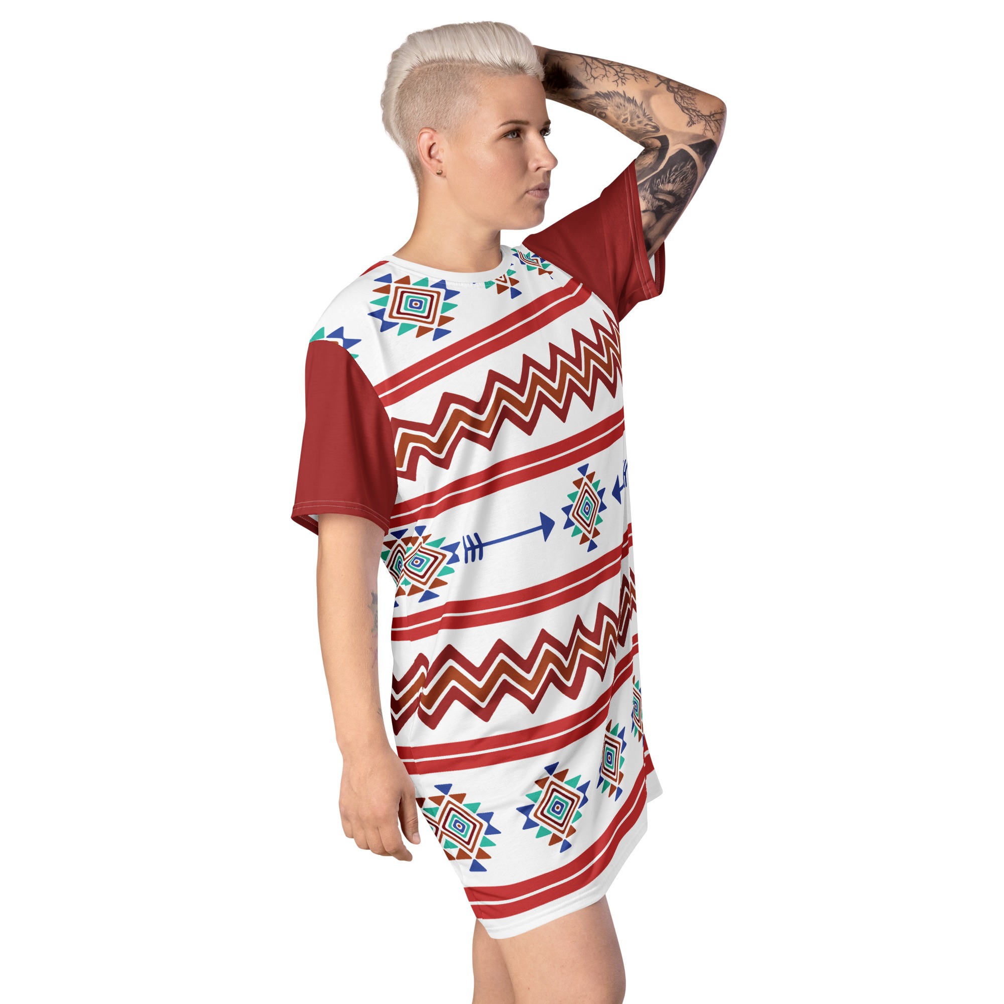 Heritage T-shirt Dress by Wayuką́