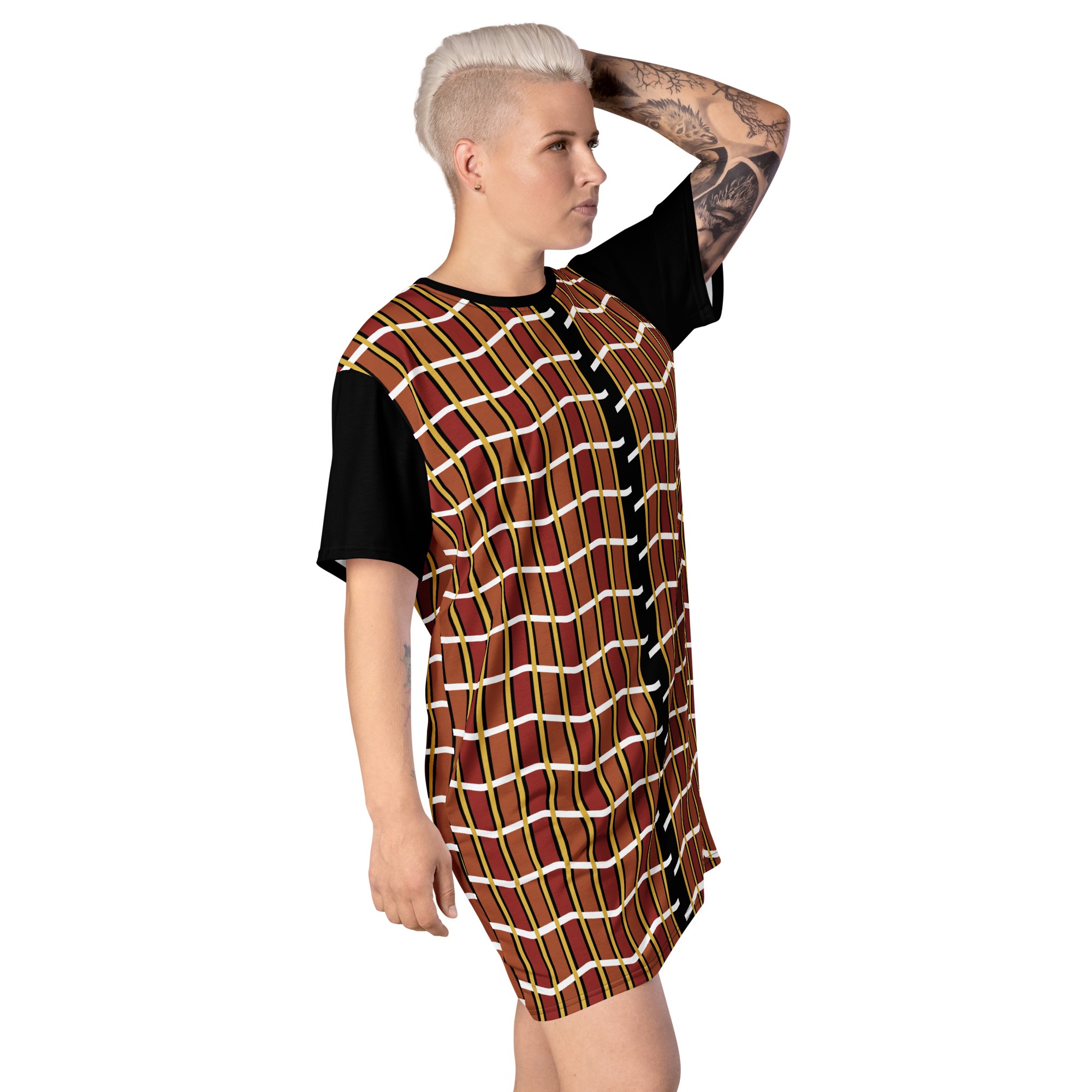 Inception T-shirt Dress by Wayuką́