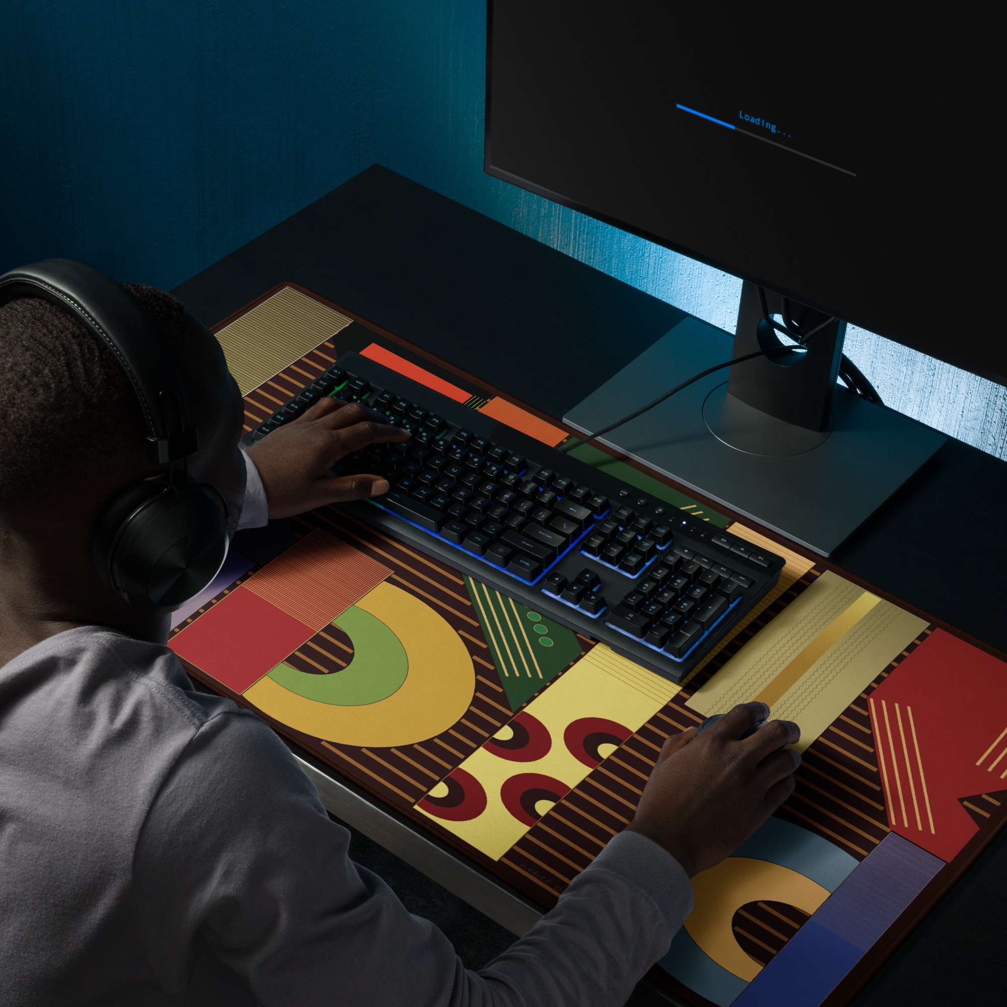 Perspective Desk Mat by Wayuką́