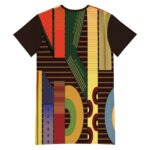 Perspective T-shirt Dress by Wayuką́