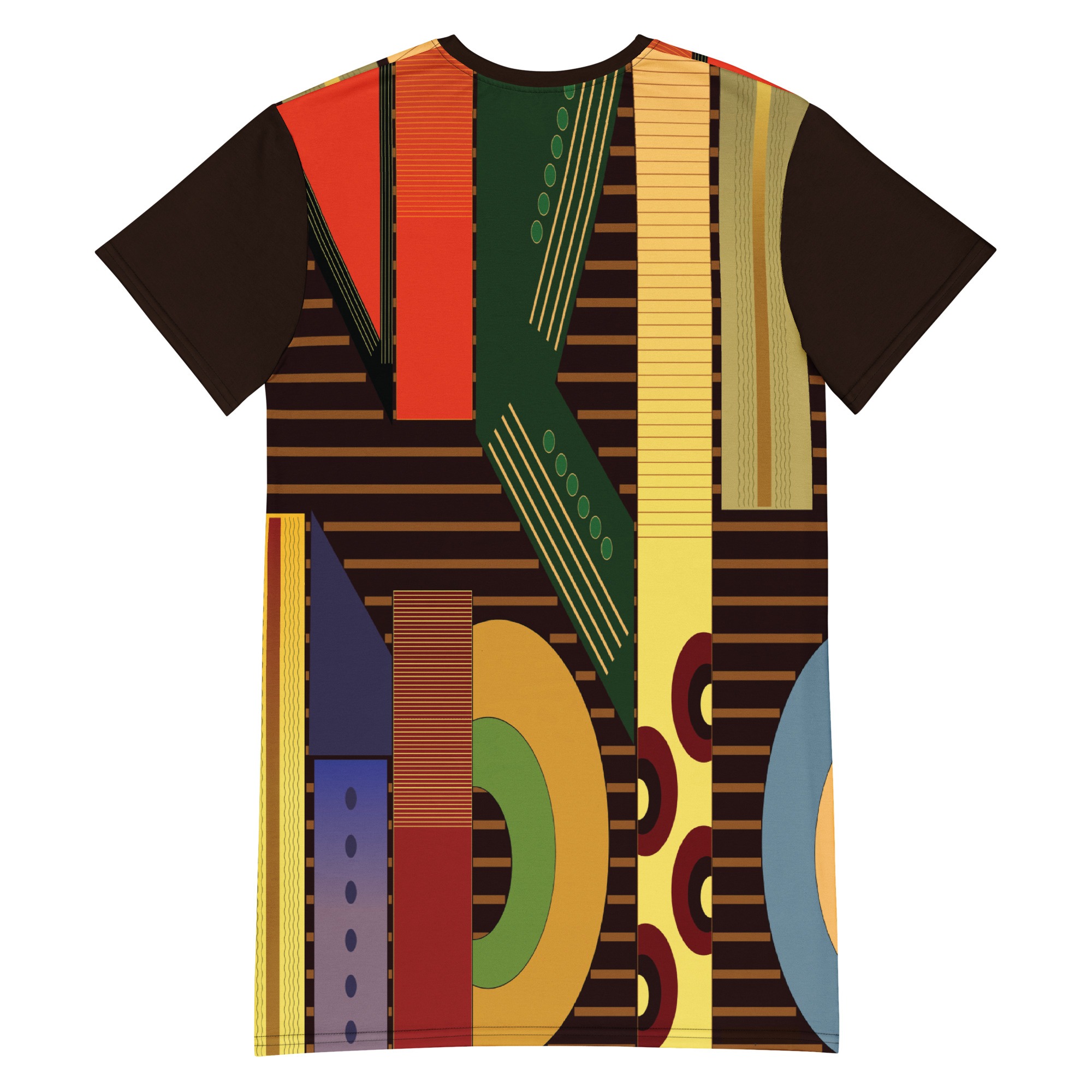 Perspective T-shirt Dress by Wayuką́