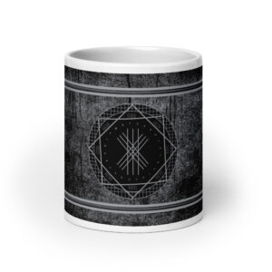 Seidr Galdr Web of Wyrd Coffee Mug by Wayuką́