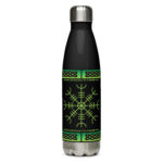 Celtic Aegishjalmr Water Bottle by Wayuką́