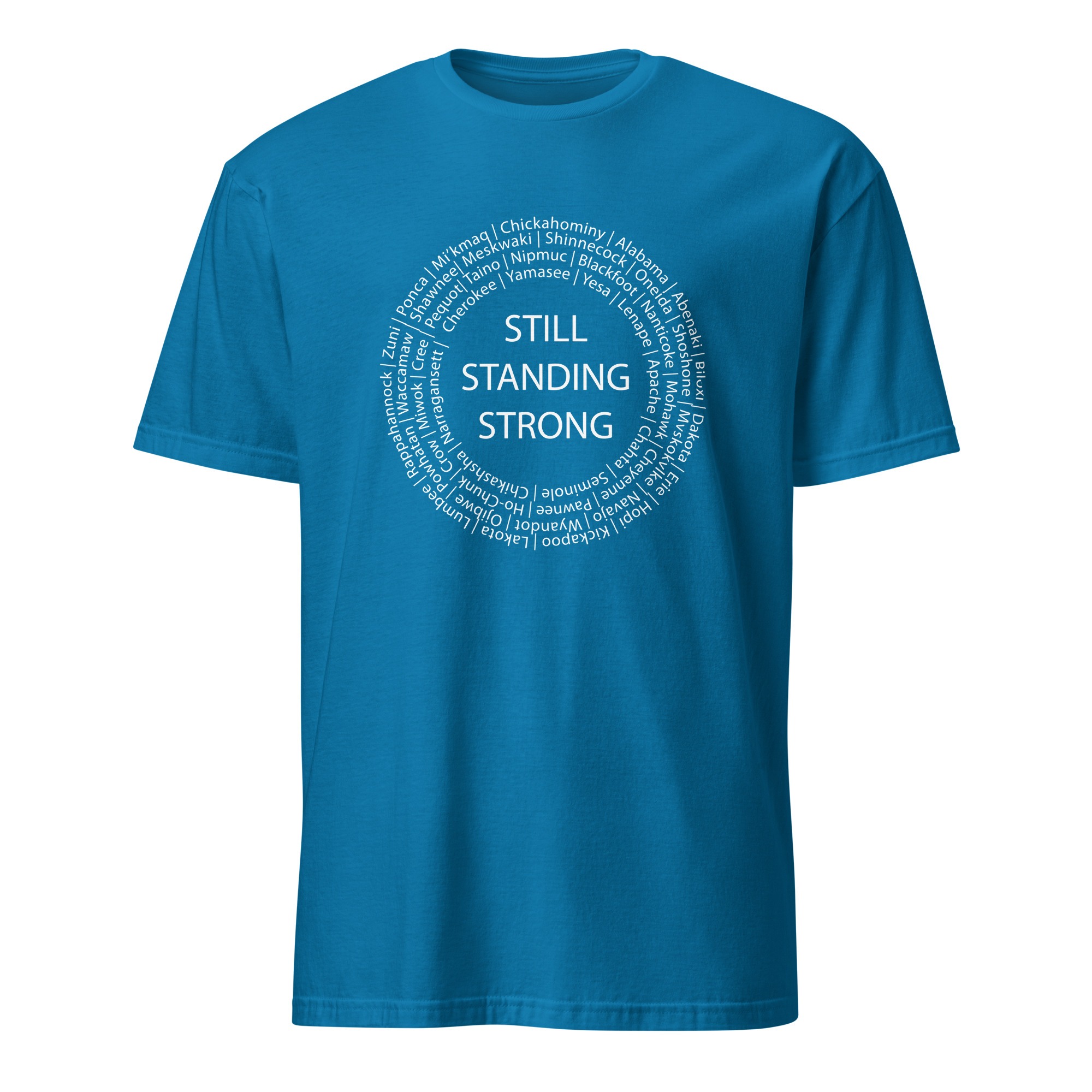 Still Standing Strong Sapphire Unisex T-shirt by Wayuką́