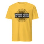 Honor Ancestors Stay Rooted Daisy Unisex T-shirt by Wayuką́