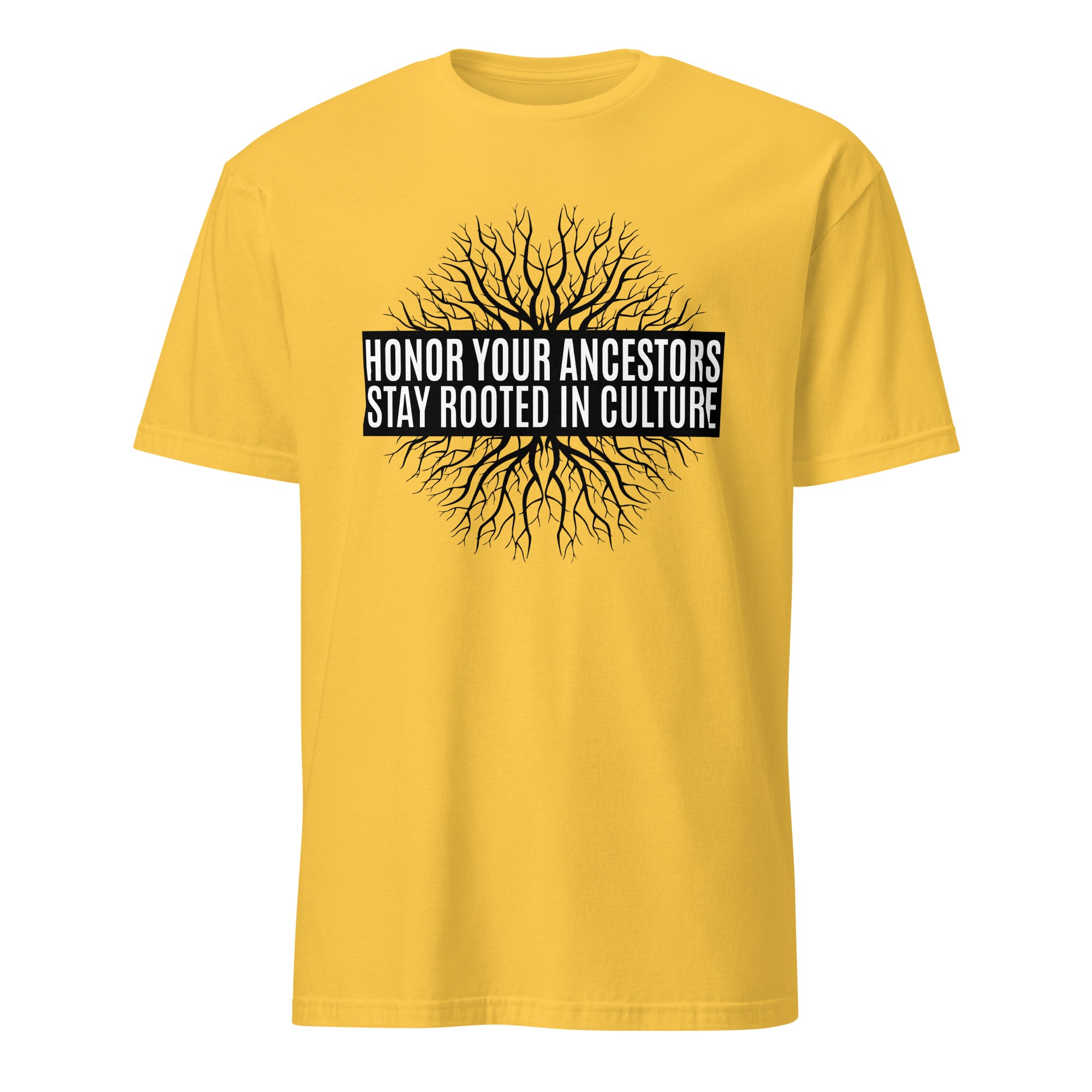 Honor Ancestors Stay Rooted Daisy Unisex T-shirt by Wayuką́