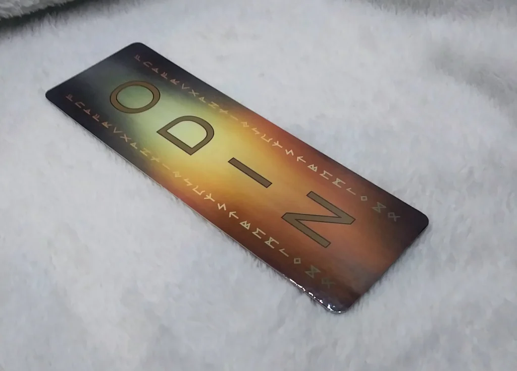 Multi-Colored Odin Grunge Bookmark by Wayuką́