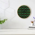 Celtic Runes 1 Wooden Wall Clock by Wayuką́