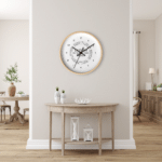 Eastern Sioux We're Still Here Wooden Wall Clock by Wayuką́