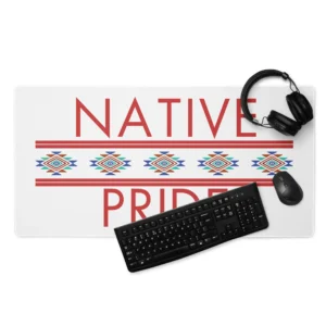 Native Pride 1 Desk Mat by Wayuką́