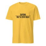 Saponi We're Still Here Daisy Unisex T-shirt by Wayuką́