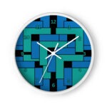Annex White Wall Clock by Wayuką́
